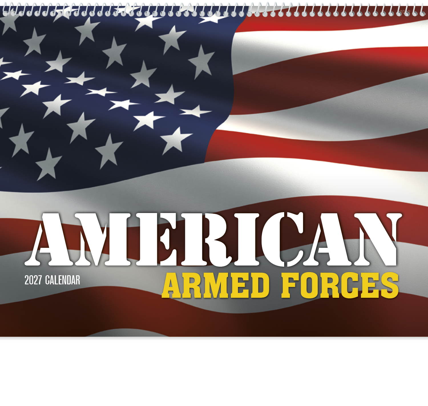 American Armed Forces - Spiral Calendar