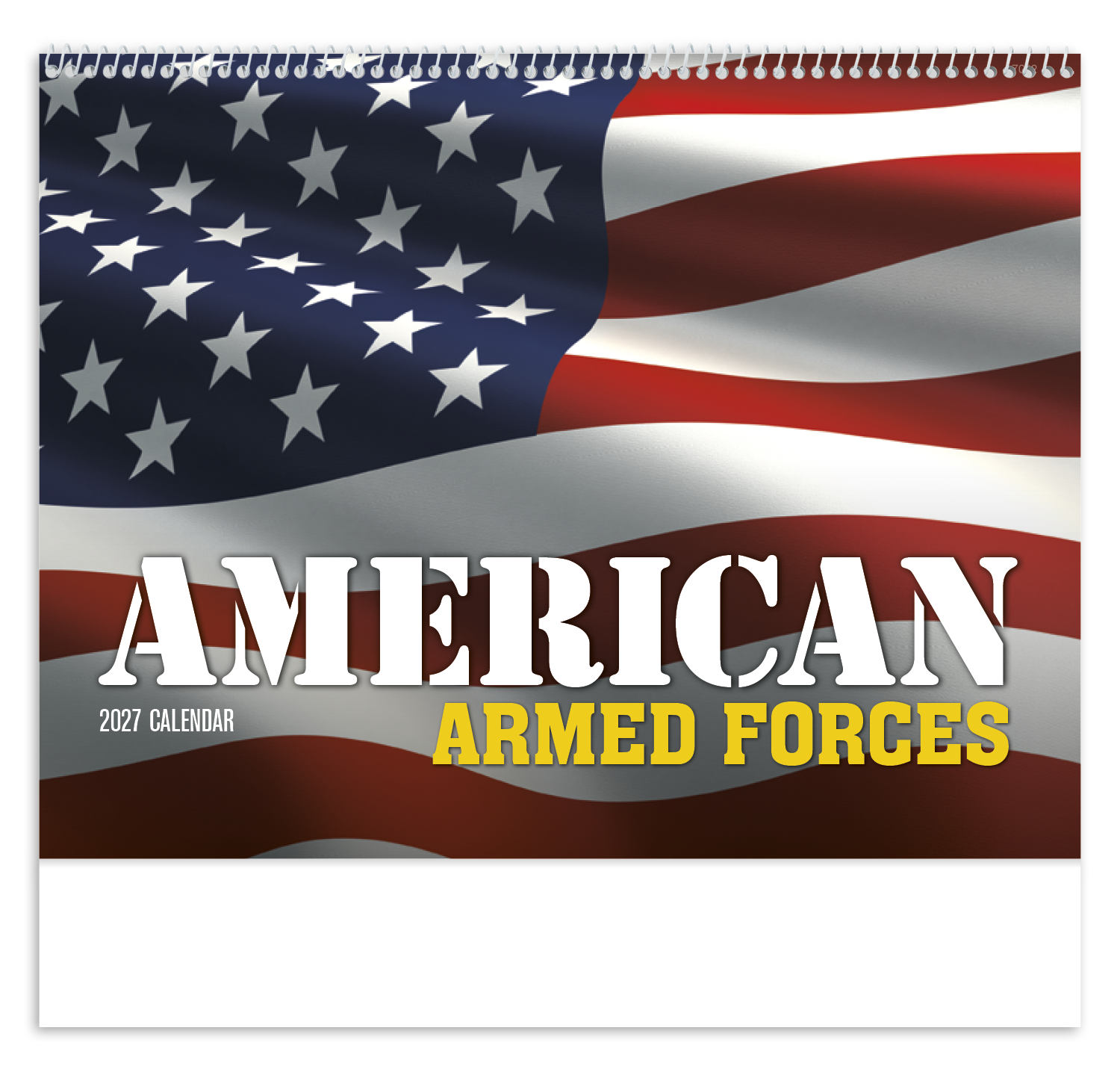 American Armed Forces - Spiral Calendar