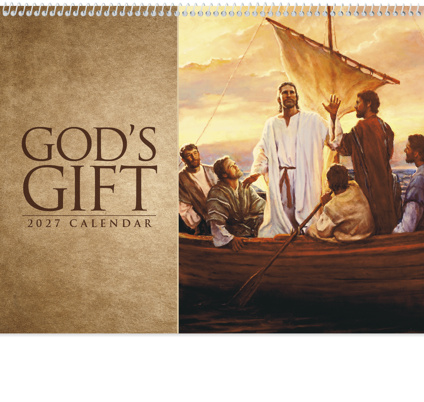 God's Gift w Funeral Pre-Planning Sheet - Spiral Calendar