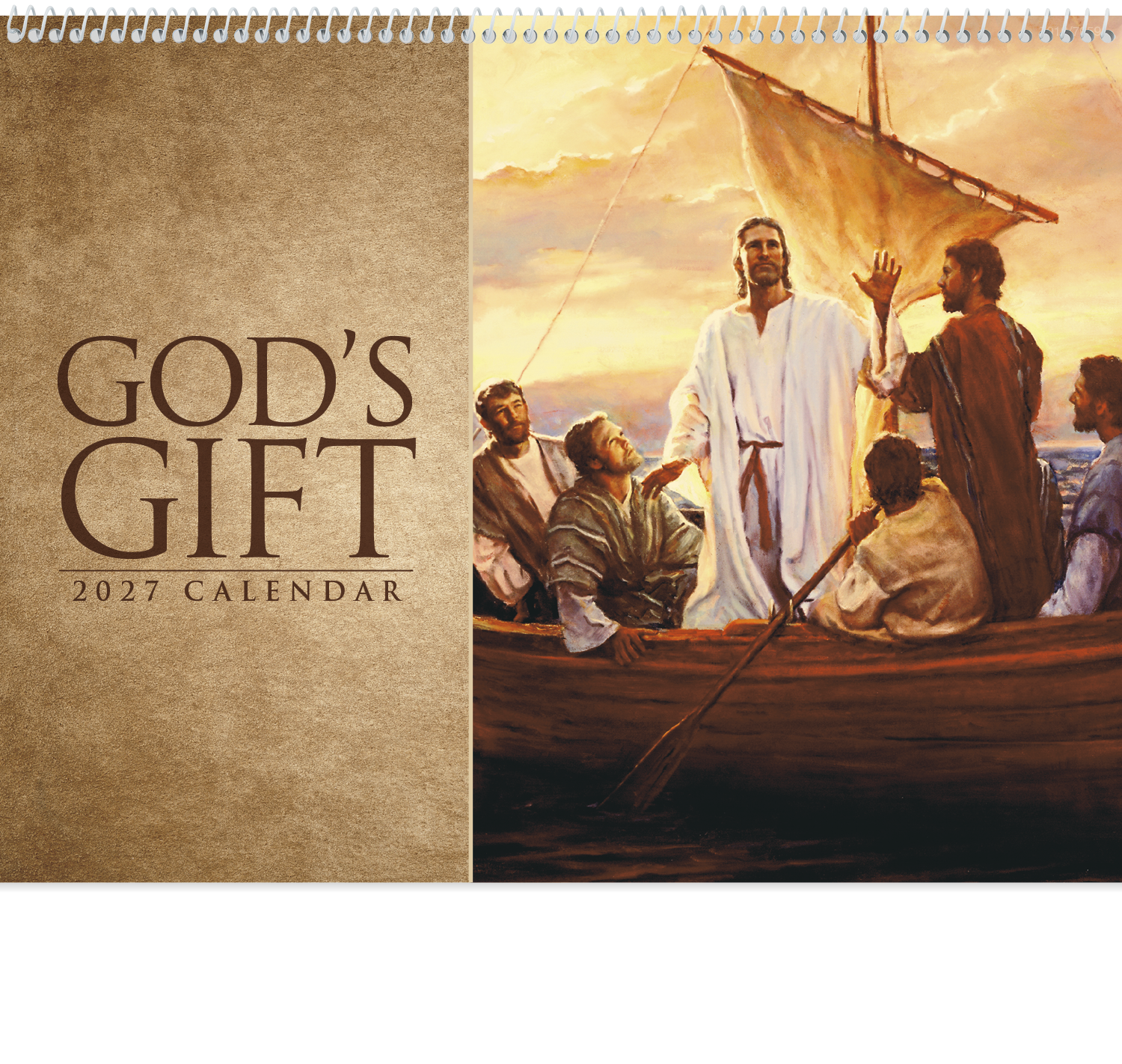 God's Gift w Funeral Pre-Planning Sheet - Spiral Calendar