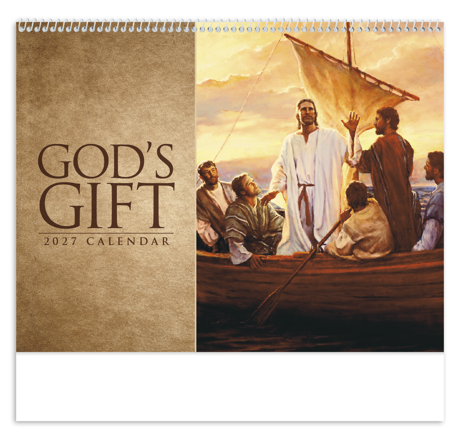 God's Gift w Funeral Pre-Planning Sheet - Spiral Calendar