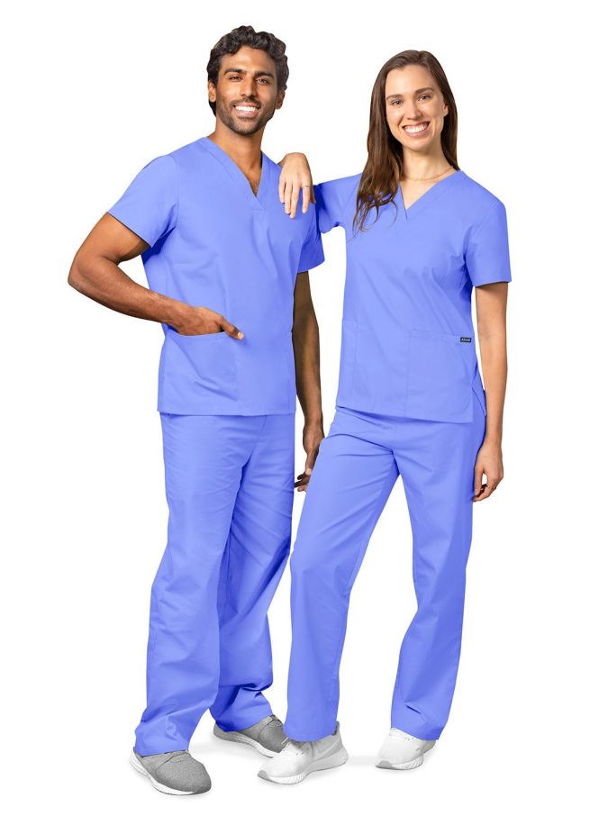 Unisex Drawstring Scrub Set