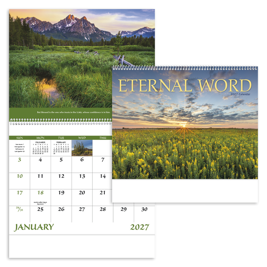 Eternal Word w Pre-Planning Sheet - Spiral Calendar