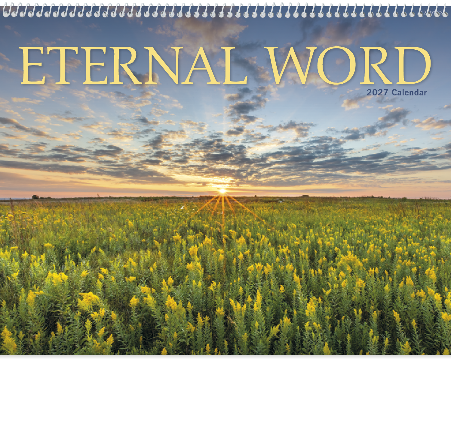 Eternal Word without Funeral Planner - Spiral Calendar