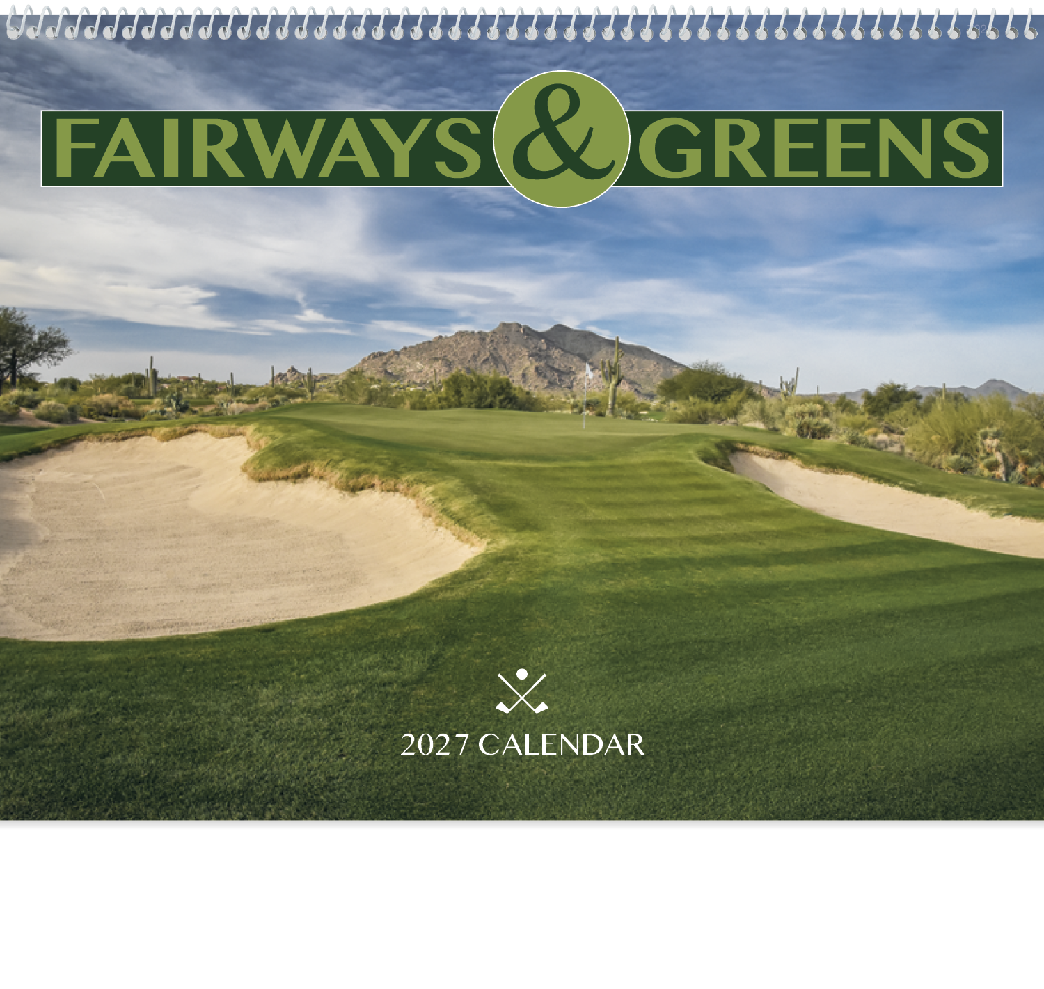 Fairways & Greens - Spiral Calendar