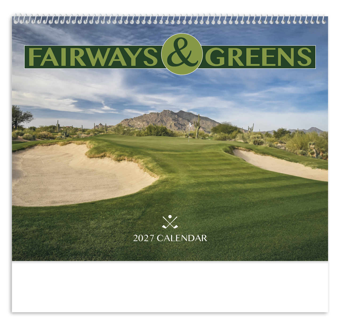 Fairways & Greens - Spiral Calendar