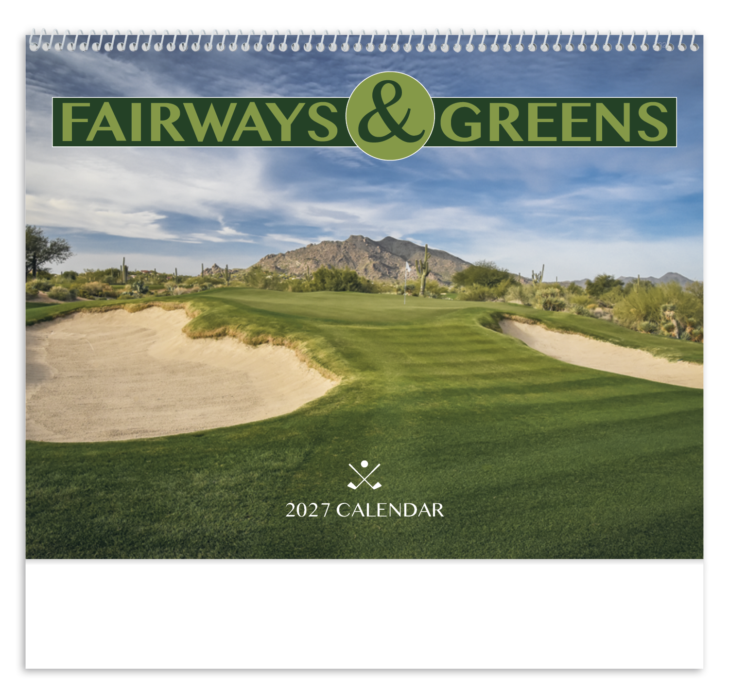 Fairways & Greens - Spiral Calendar