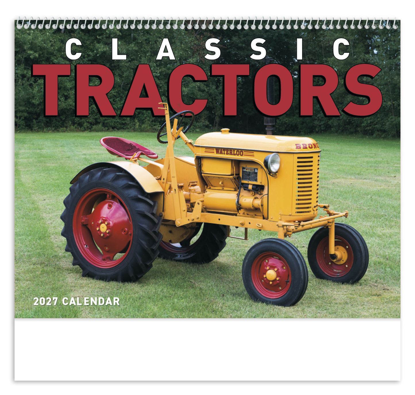 Classic Tractor - Spiral Calendar