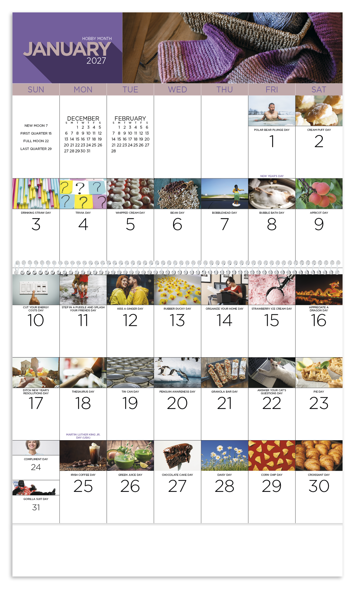 National Day - Spiral Calendar