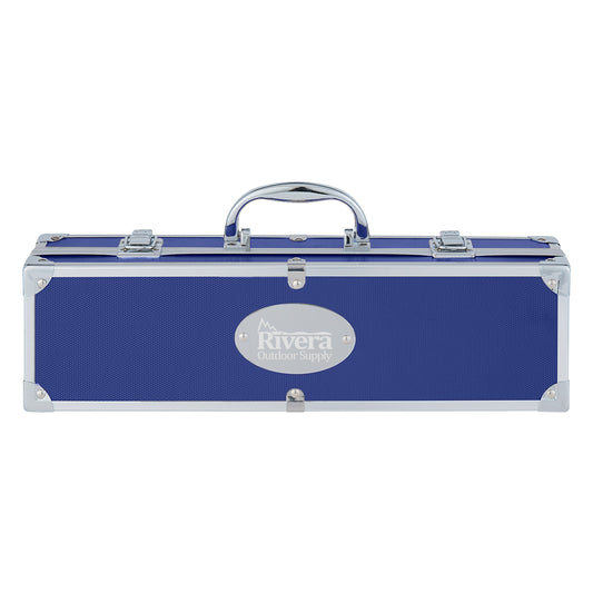 Custom logo BBQ Set In Aluminum Case