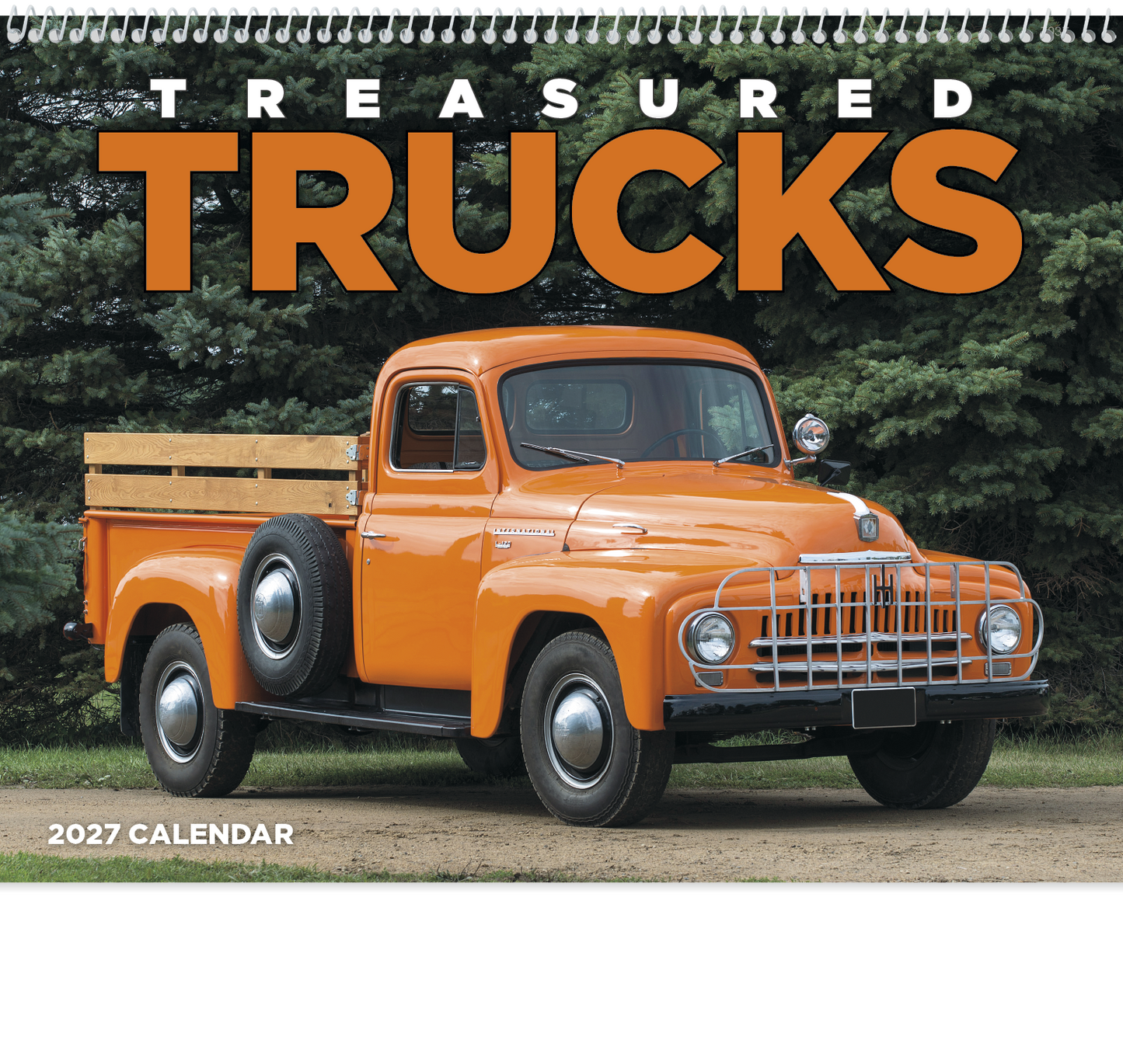 Treasured Trucks - Spiral Calendar