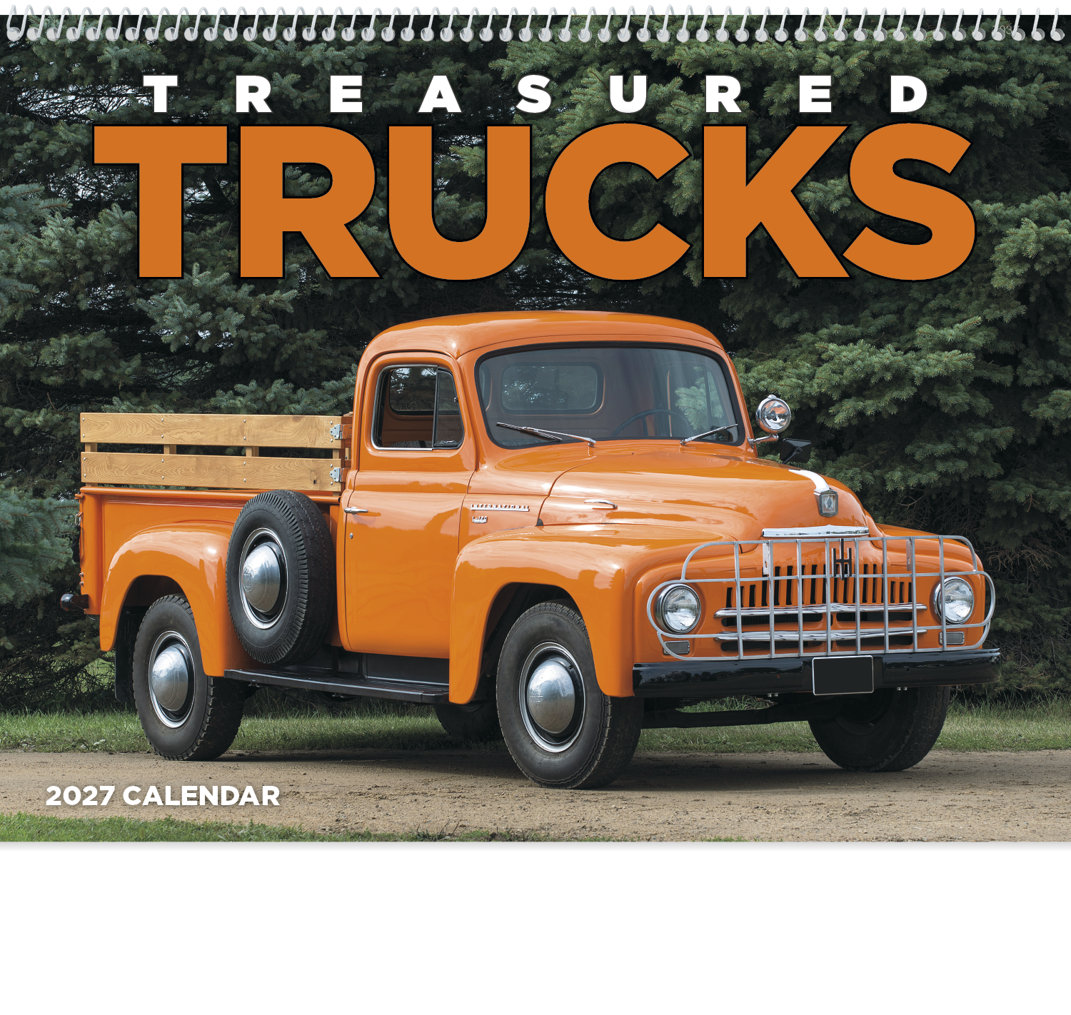 Treasured Trucks - Spiral Calendar