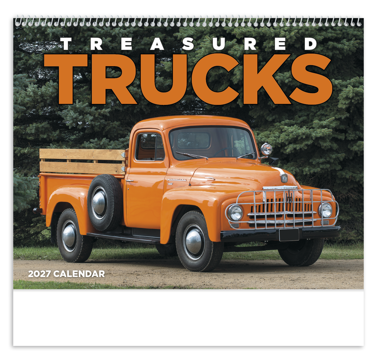 Treasured Trucks - Spiral Calendar