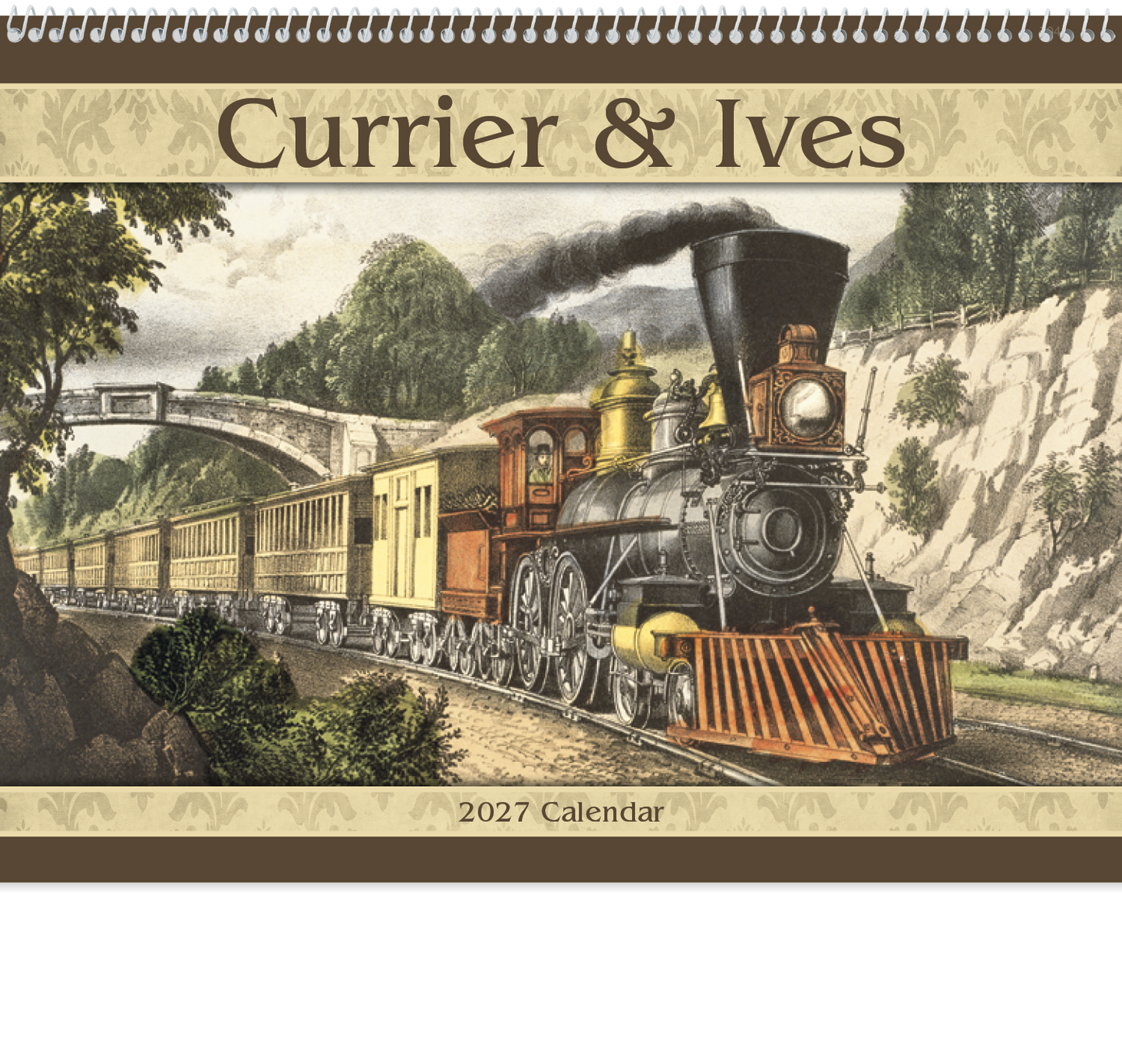 Currier & Ives - Spiral Calendar