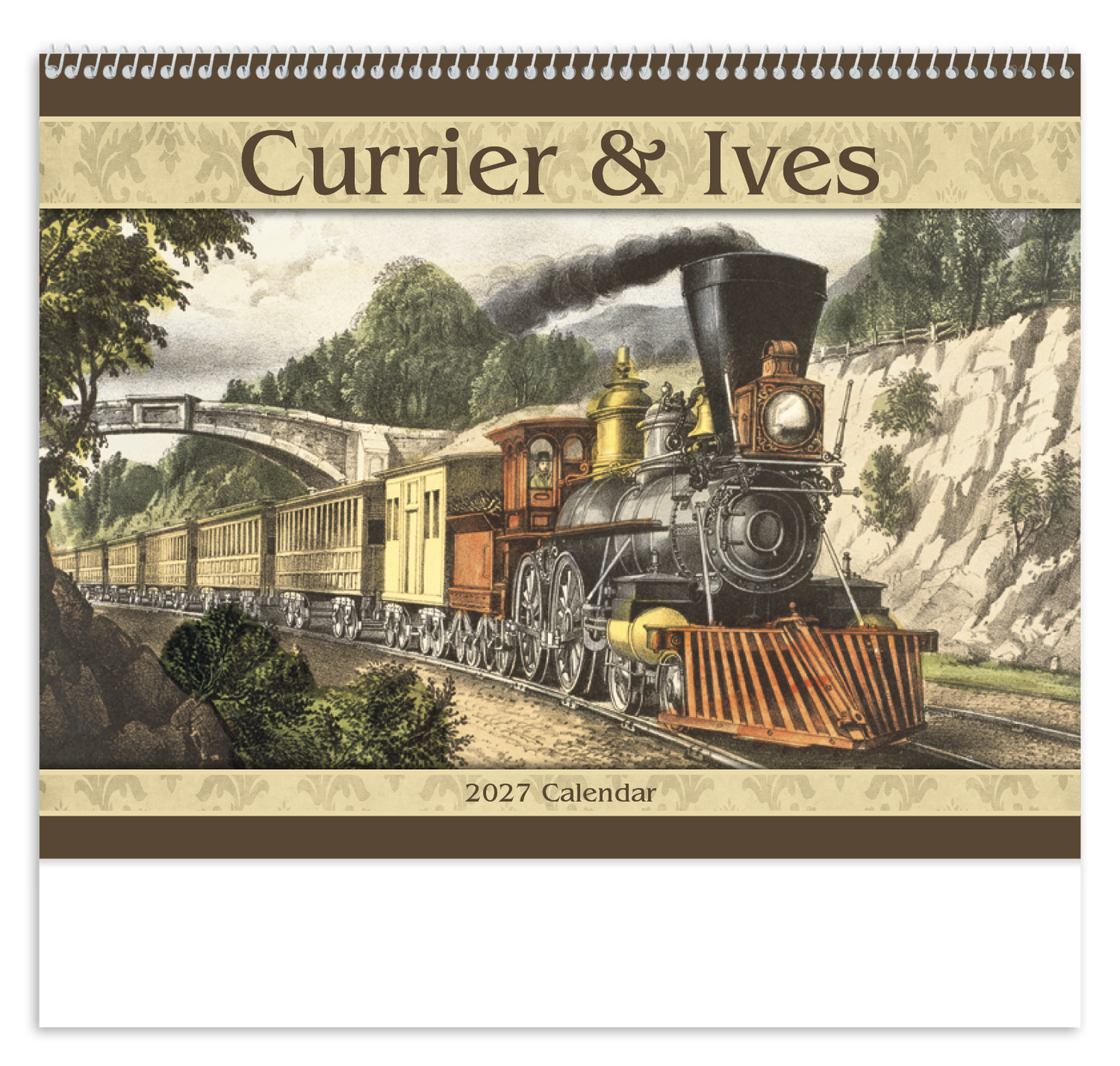 Currier & Ives - Spiral Calendar