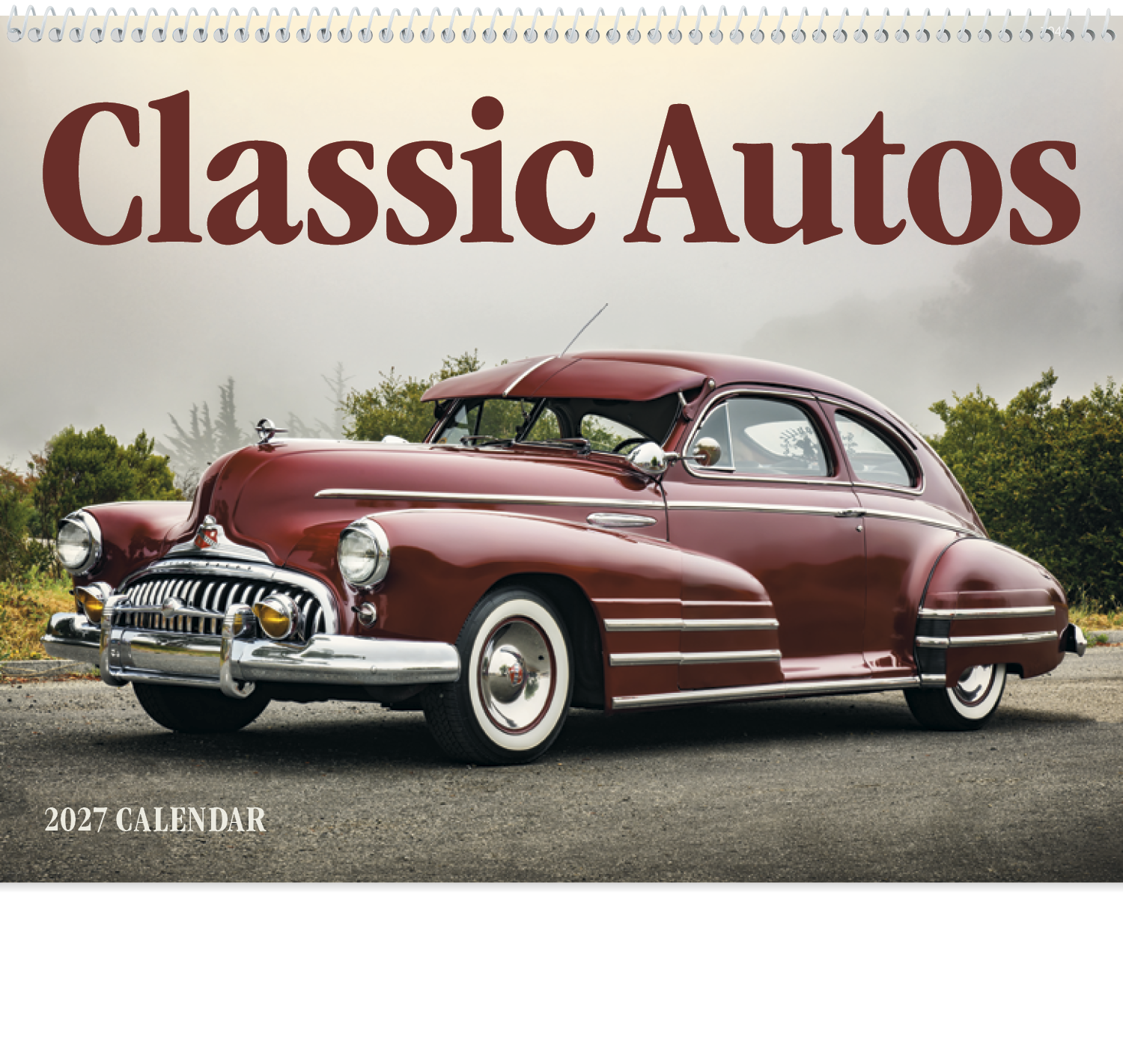 Classic Autos - Spiral Calendar