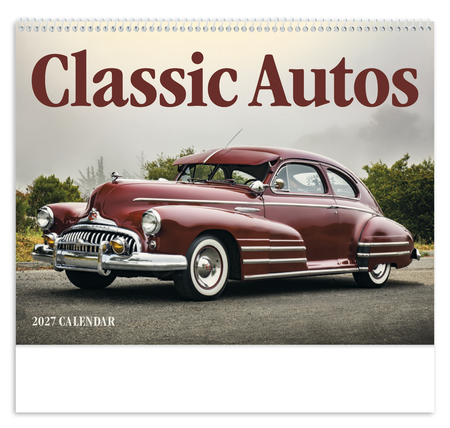 Classic Autos - Spiral Calendar