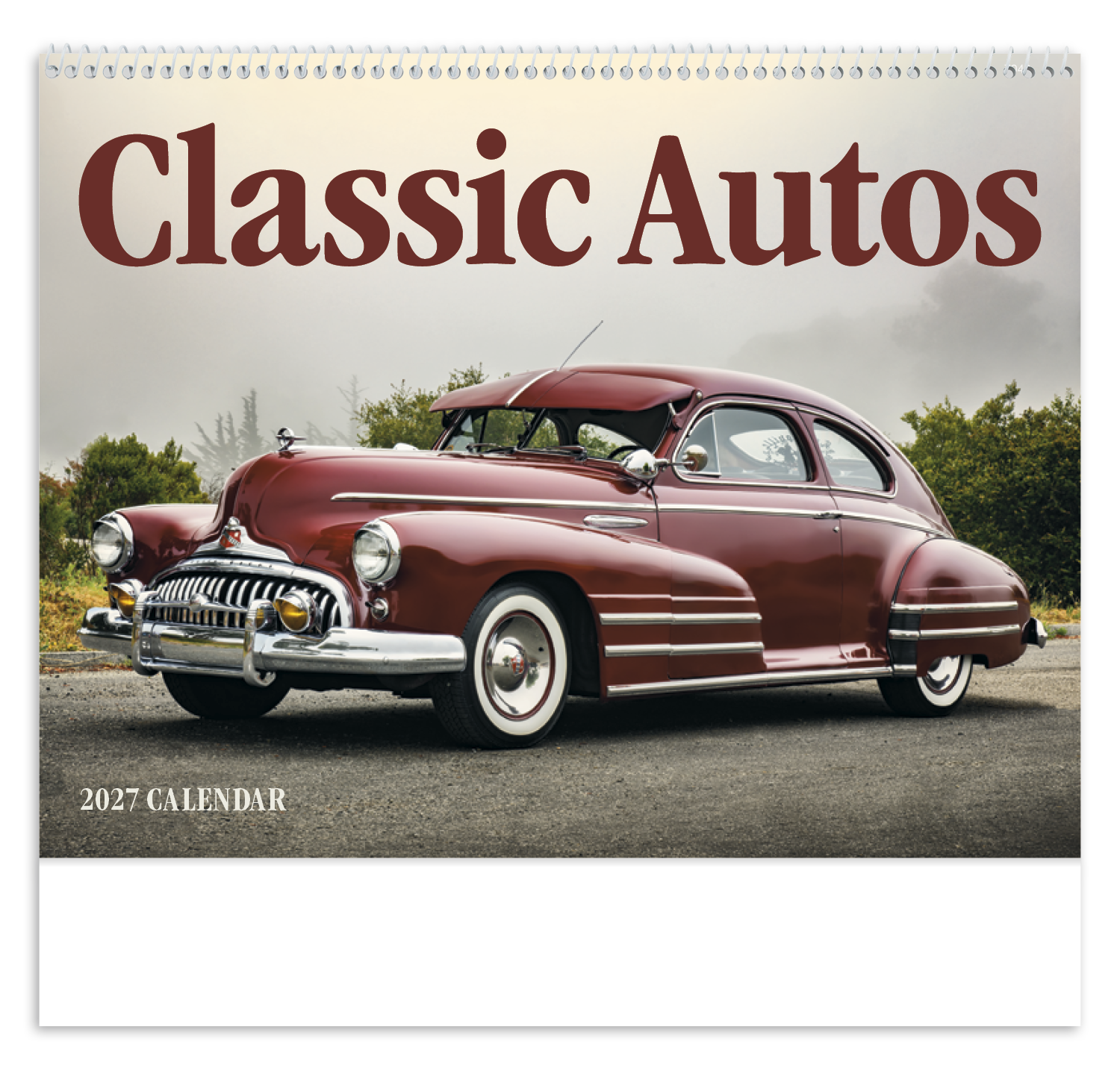 Classic Autos - Spiral Calendar