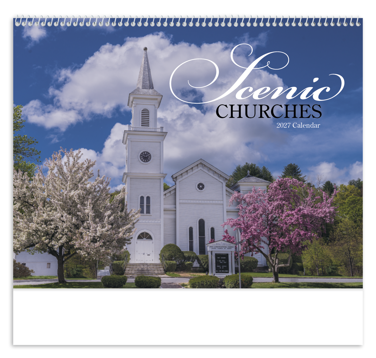 Scenic Churches - Spiral Calendar