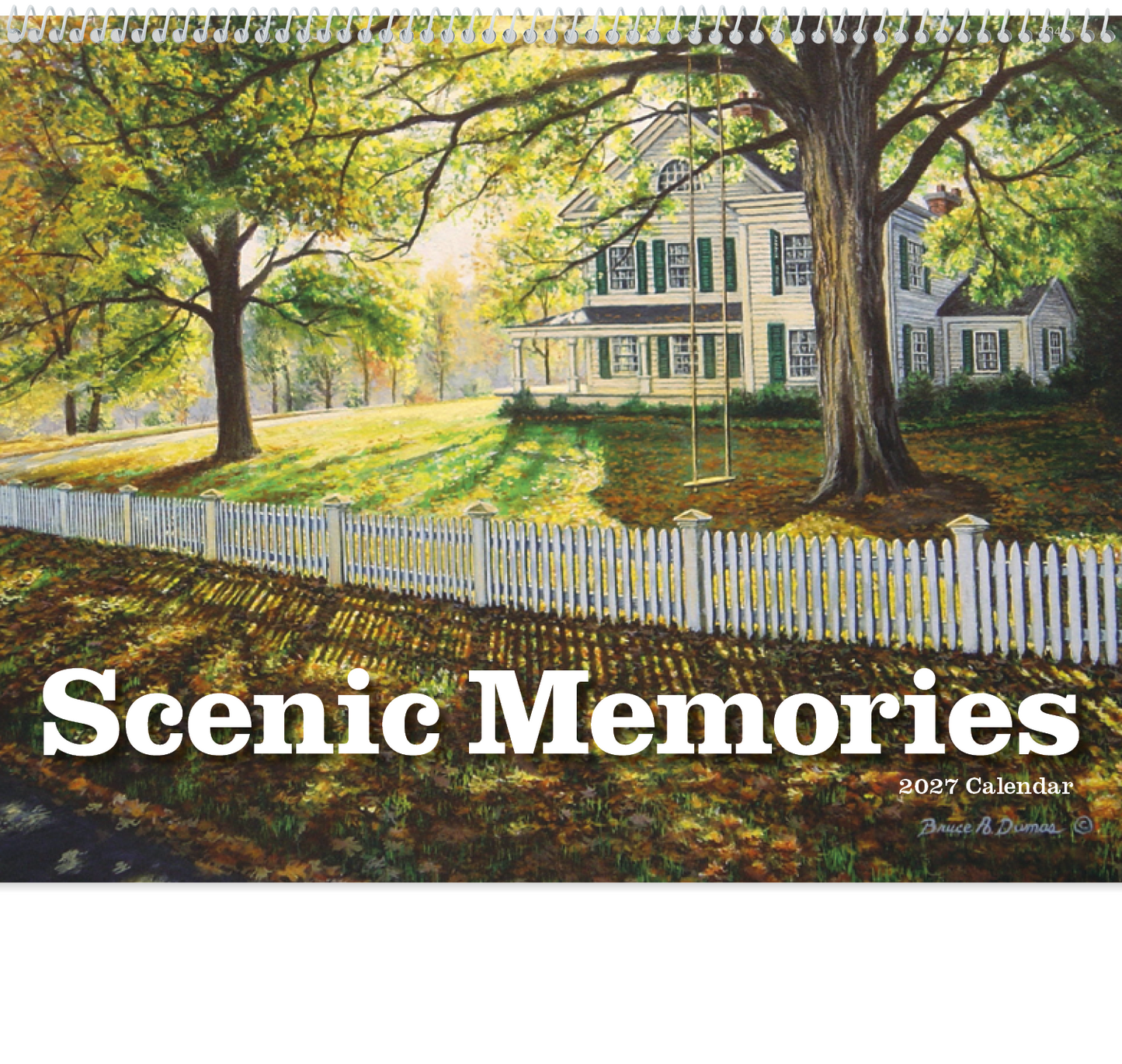 Scenic Memories - Spiral Calendar