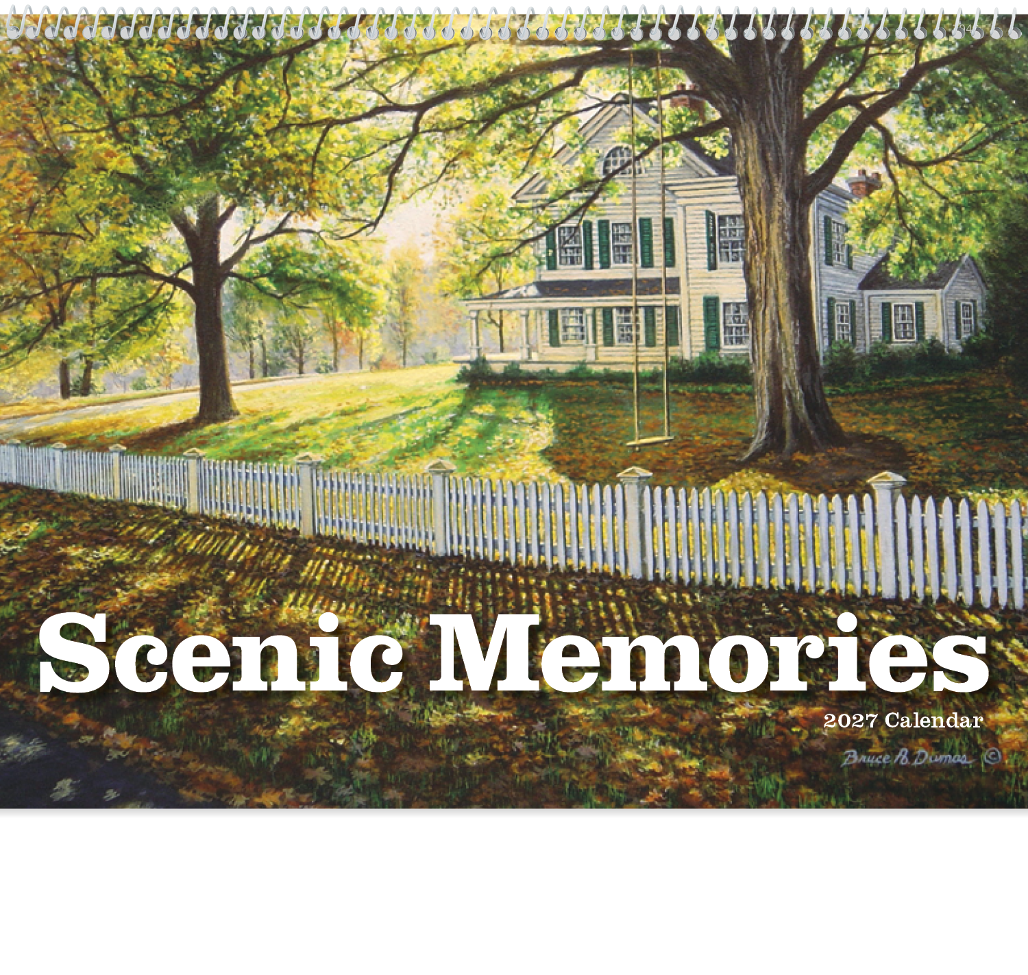 Scenic Memories - Spiral Calendar