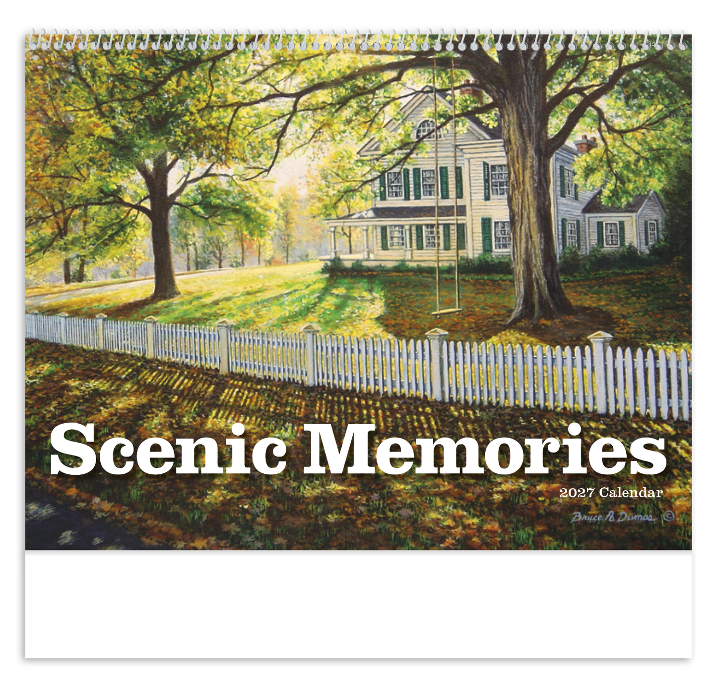 Scenic Memories - Spiral Calendar