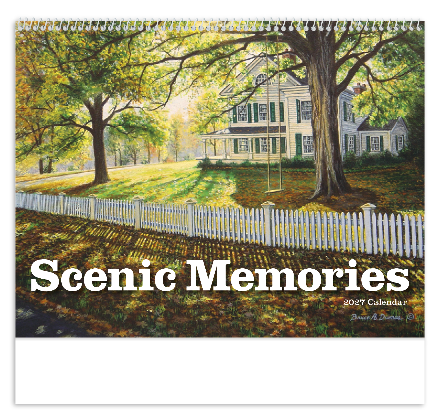 Scenic Memories - Spiral Calendar