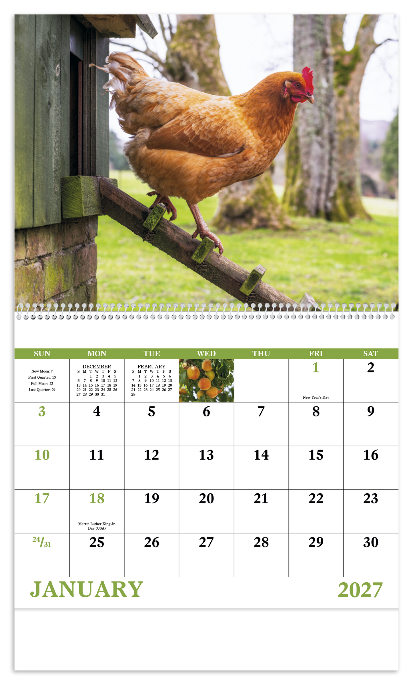 Agriculture - Spiral Calendar
