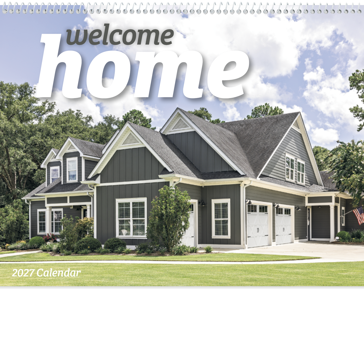 Welcome Home - Spiral Calendar
