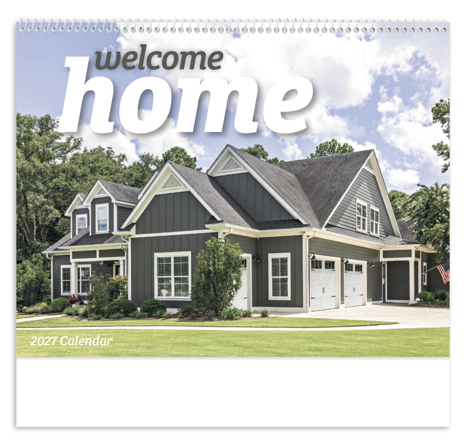 Welcome Home - Spiral Calendar