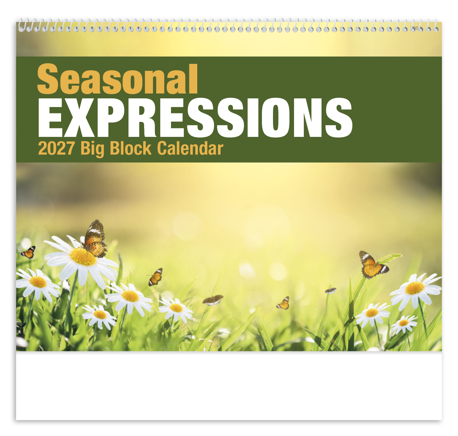 Seasonal Expressions Big Block Calendar