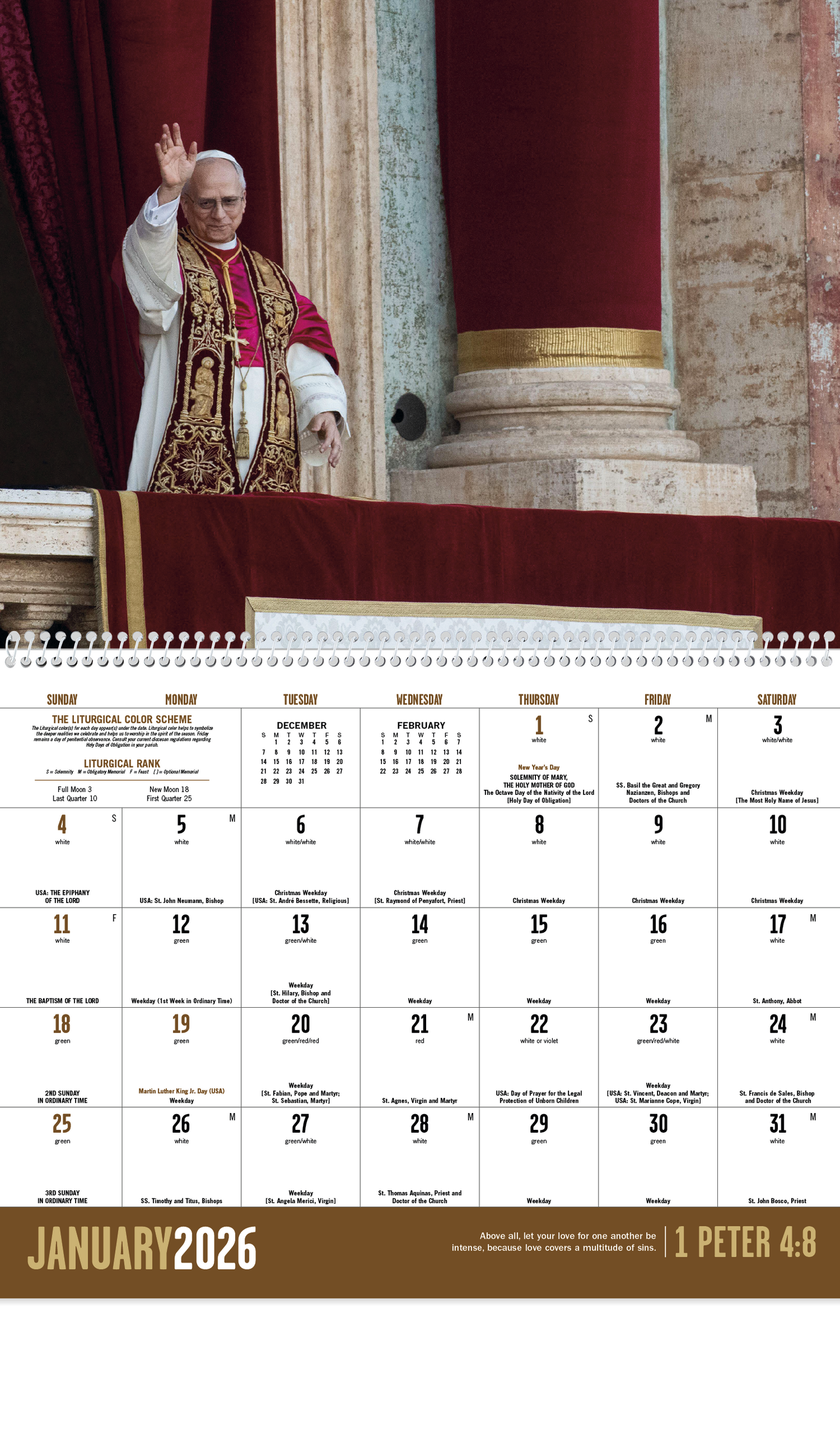 Catholic Spirit - Spiral Calendar