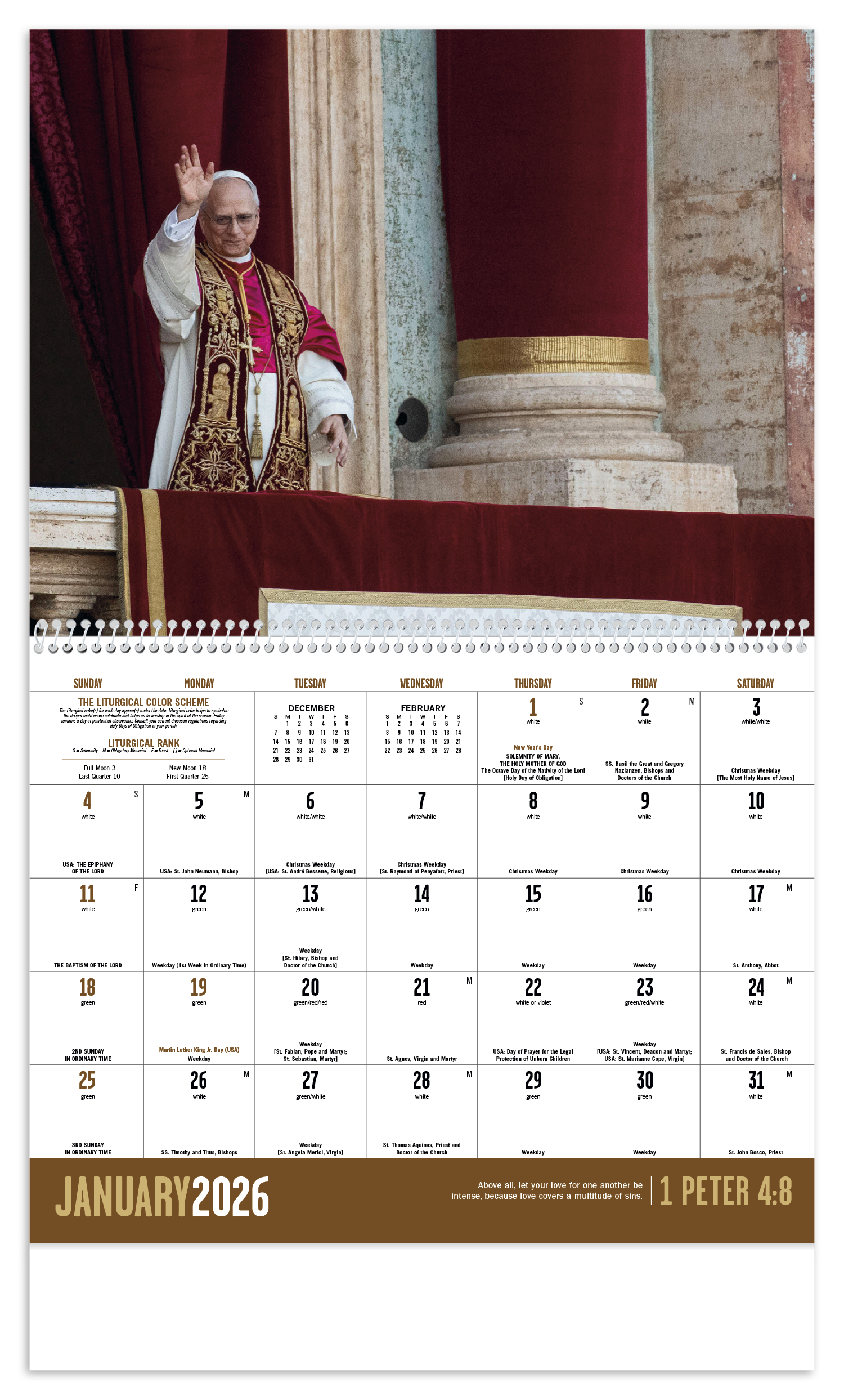 Catholic Spirit - Spiral Calendar