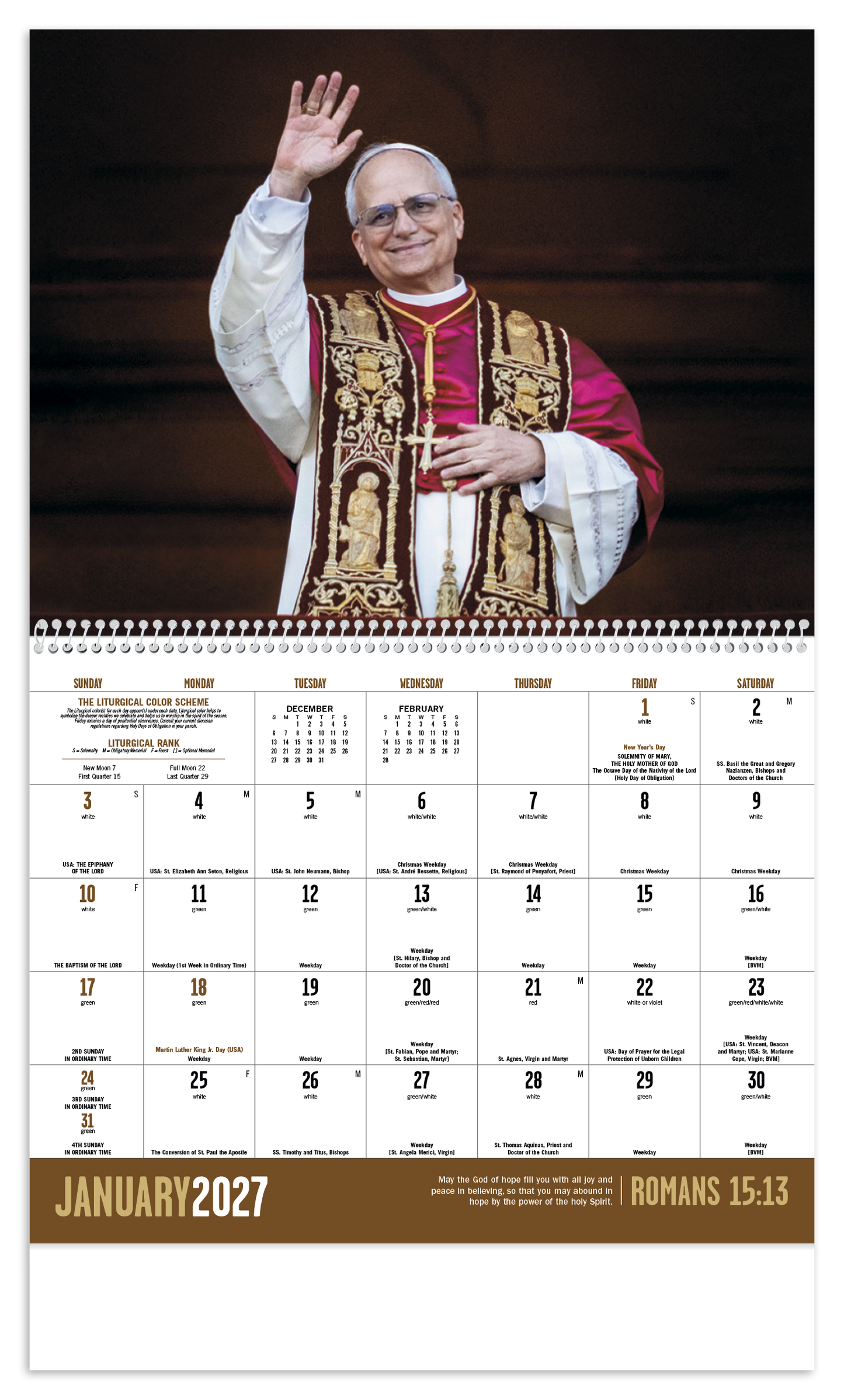 Catholic Spirit - Spiral Calendar