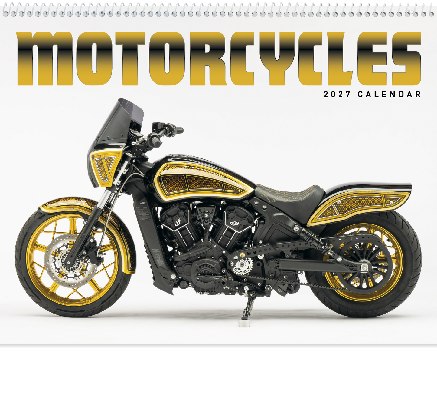 Motorcycles - Spiral Calendar