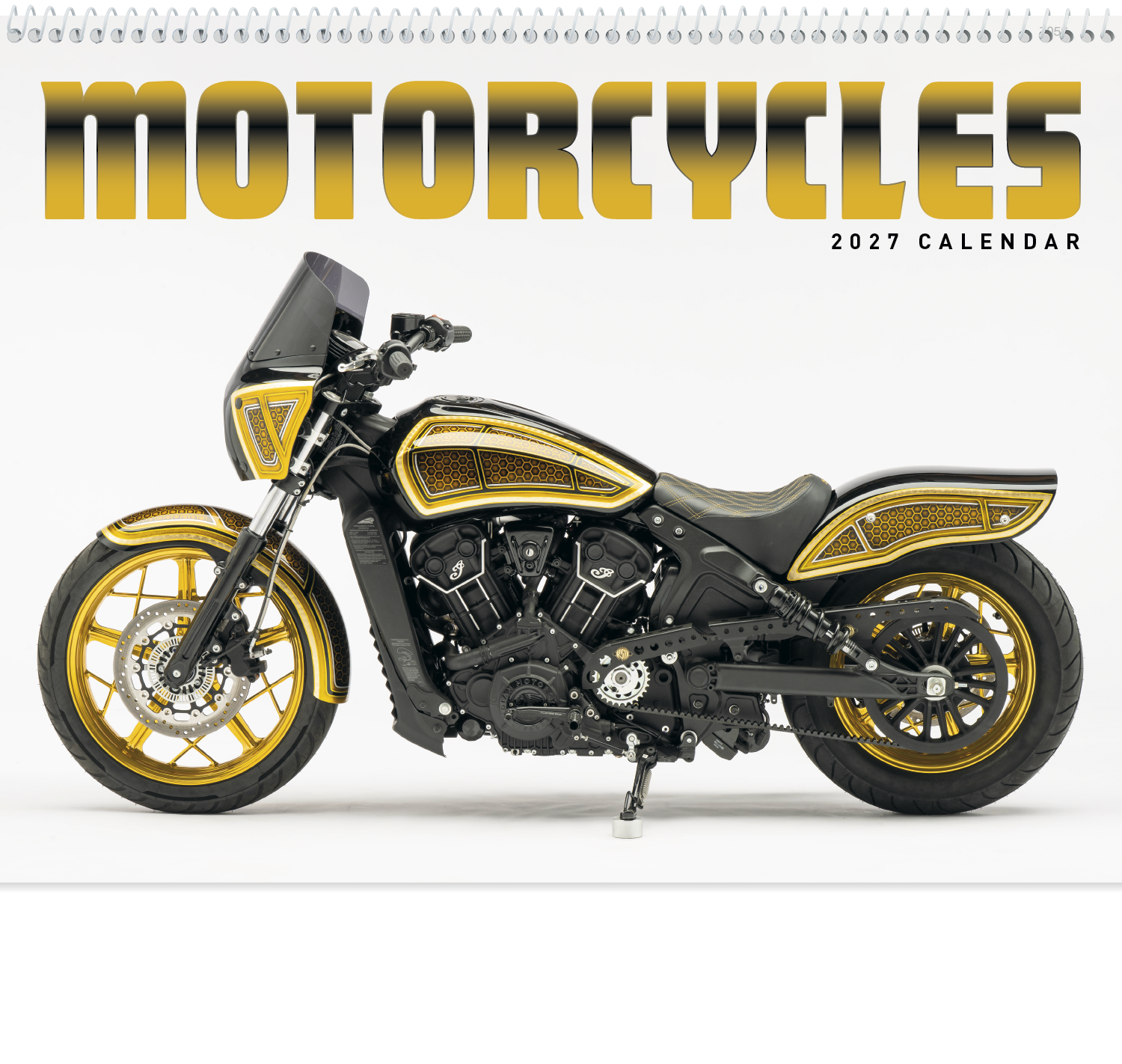 Motorcycles - Spiral Calendar