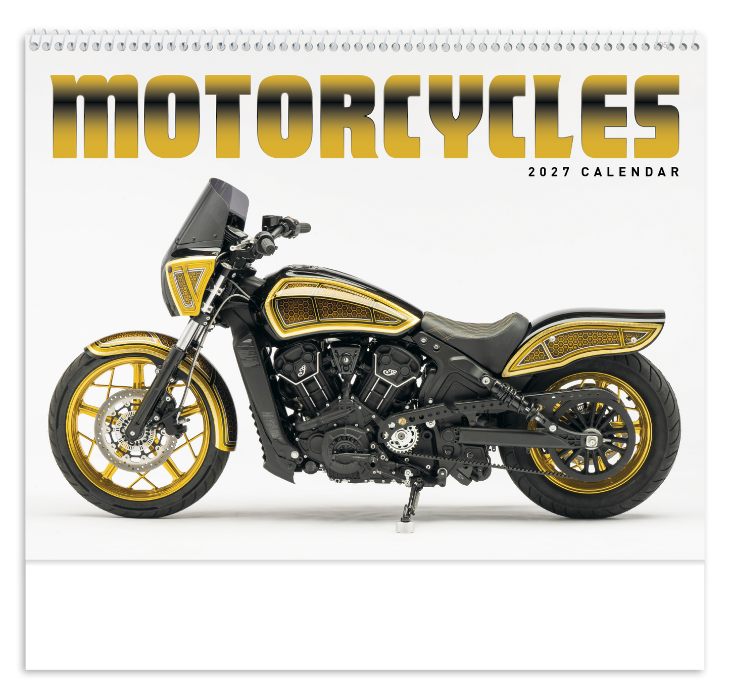 Motorcycles - Spiral Calendar