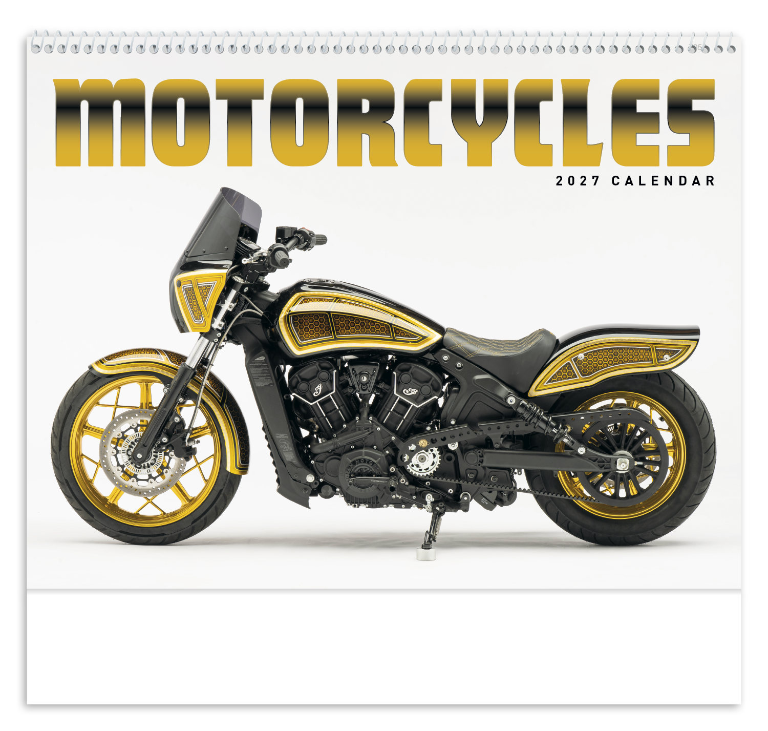Motorcycles - Spiral Calendar