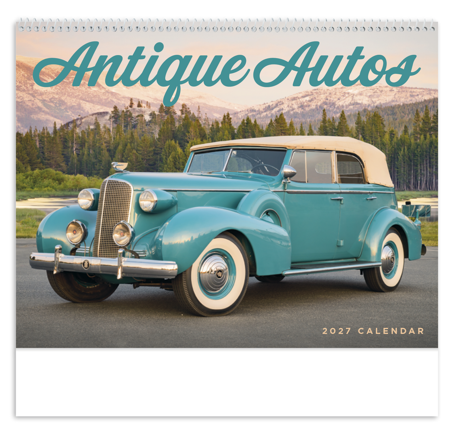 Antique Autos - Spiral Calendar