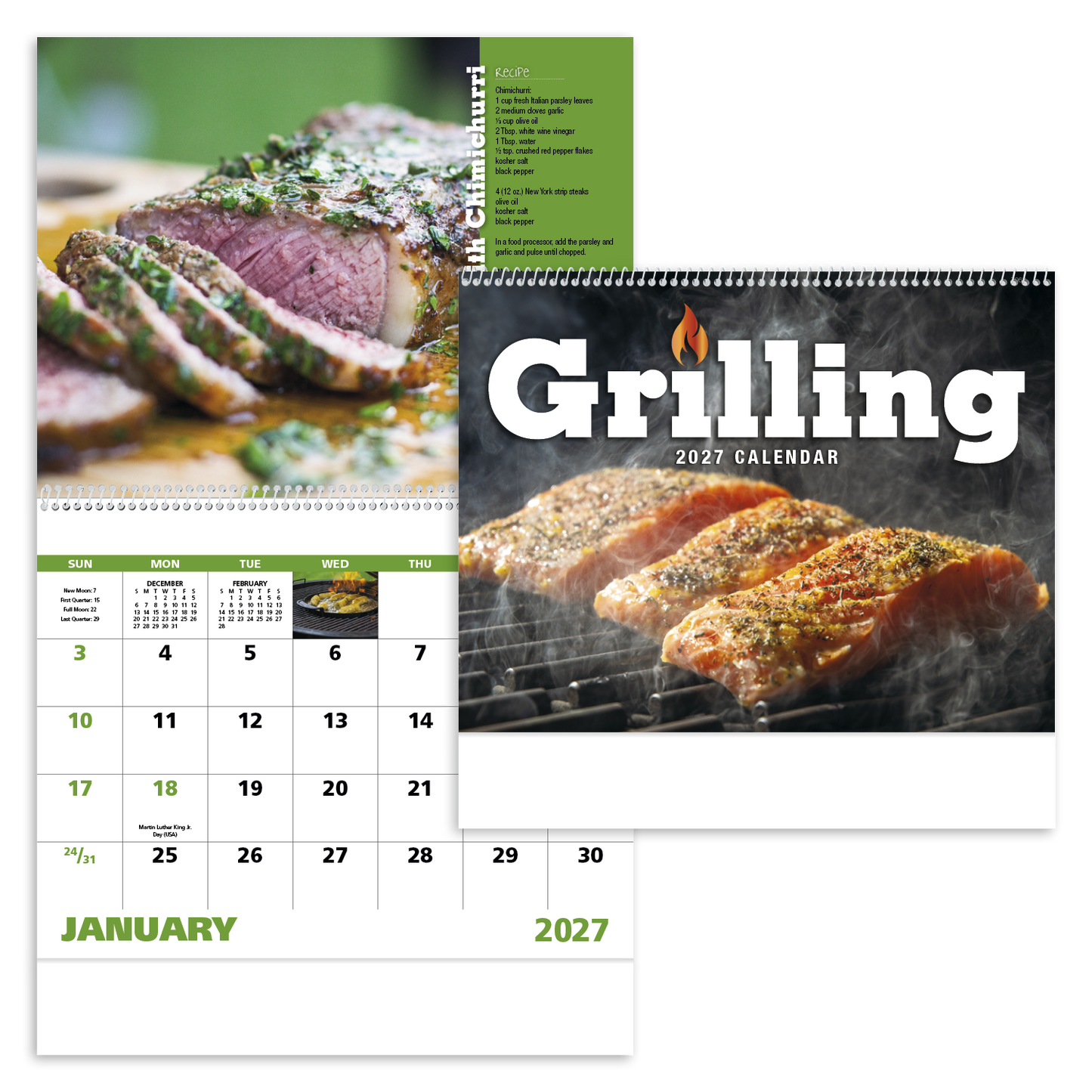 Grilling - Spiral Calendar