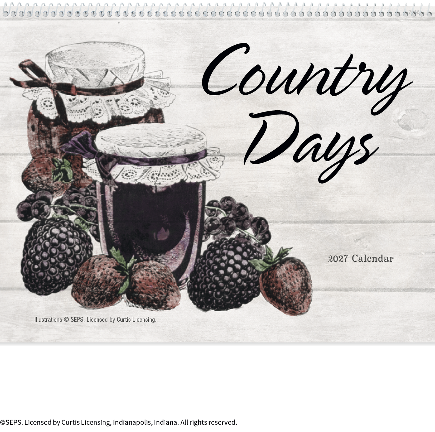 Country Days - Spiral Calendar
