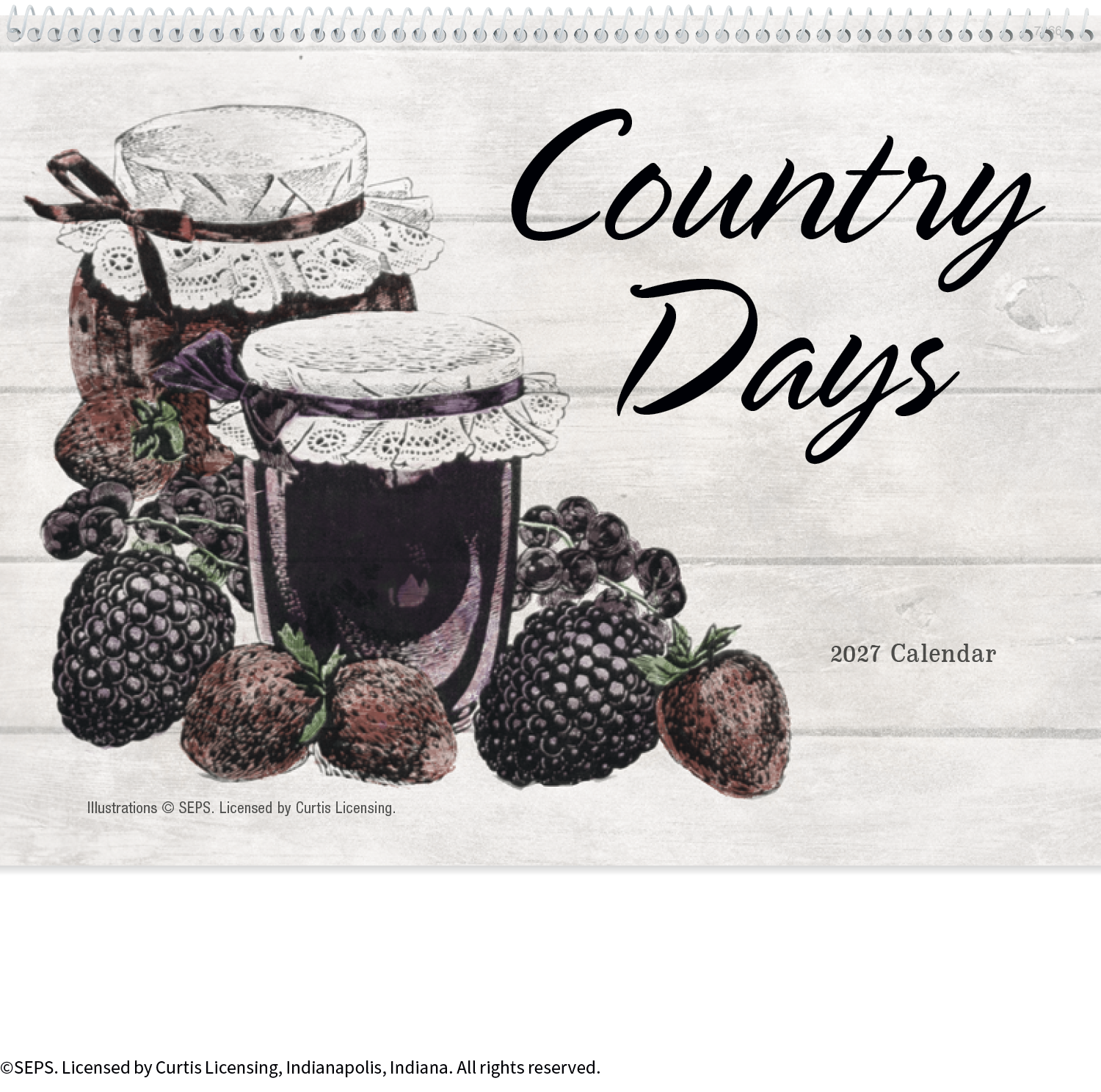 Country Days - Spiral Calendar