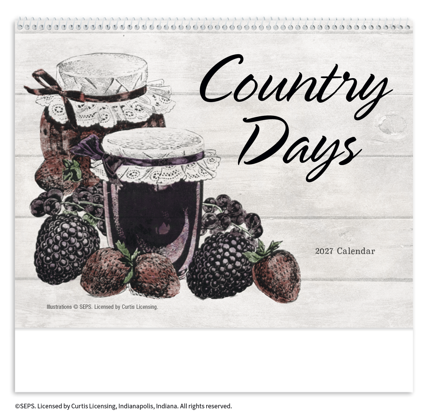 Country Days - Spiral Calendar