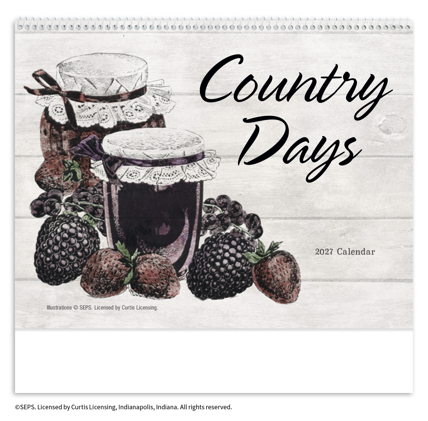 Country Days - Spiral Calendar
