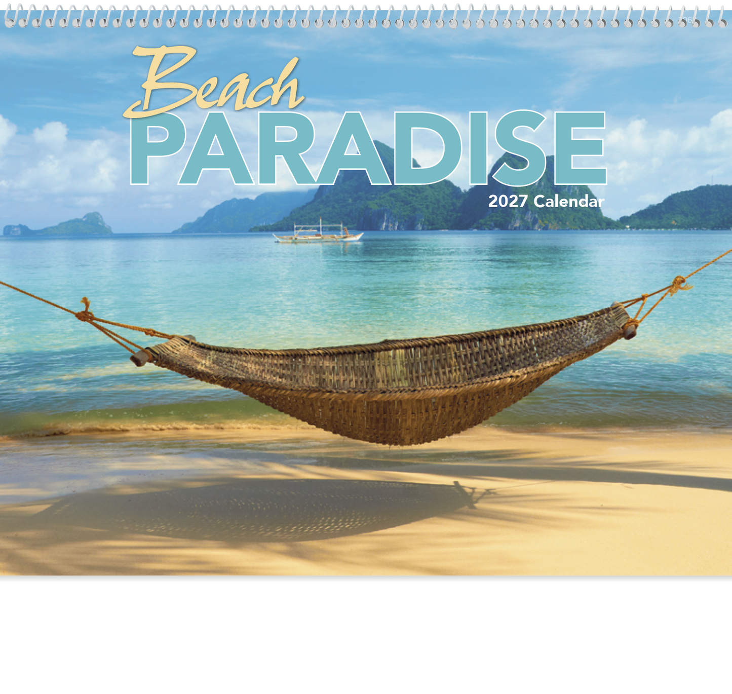 Beach Paradise - Spiral Calendar