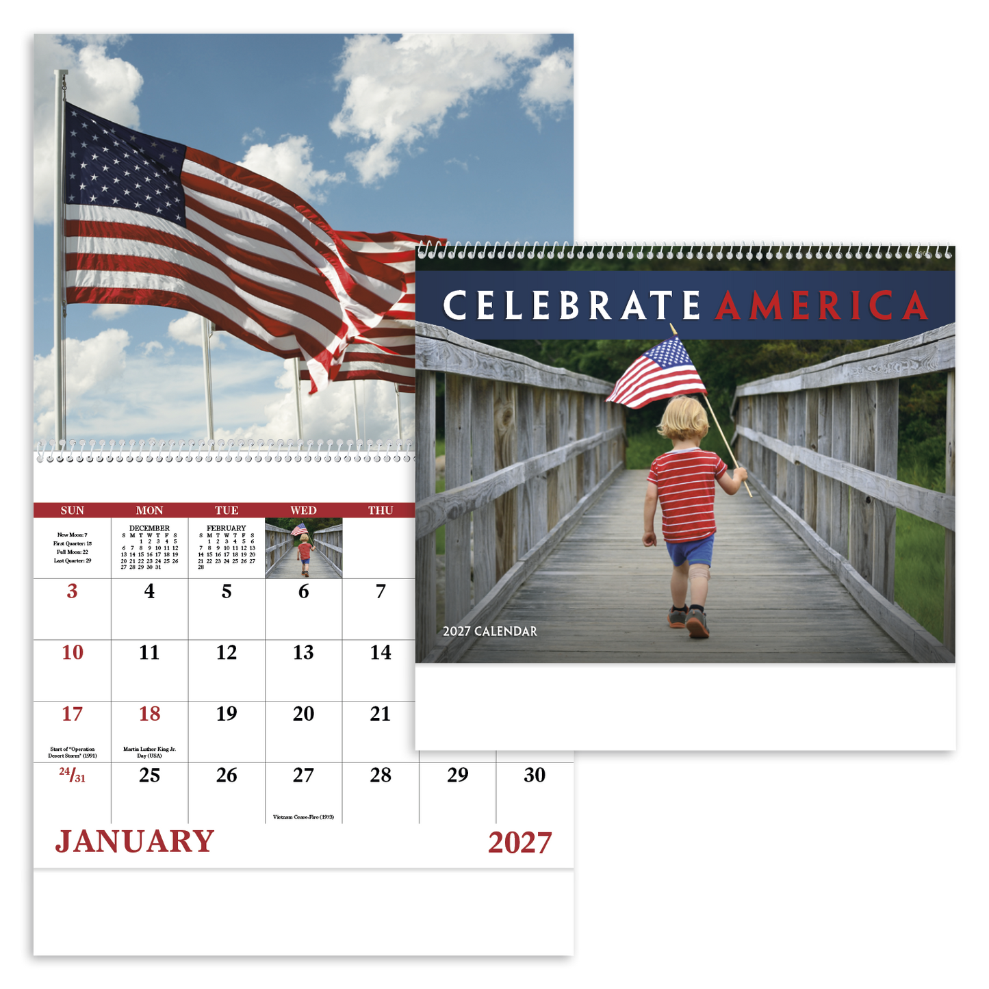 Celebrate America - Spiral Calendar