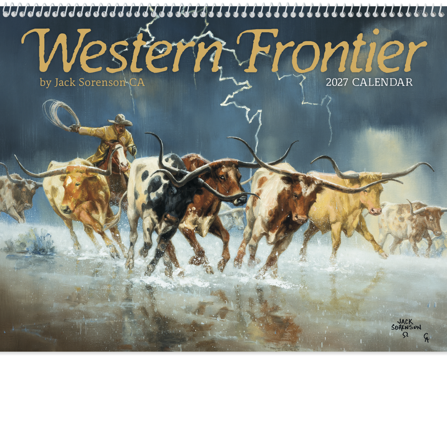 Western Frontier - Spiral Calendar