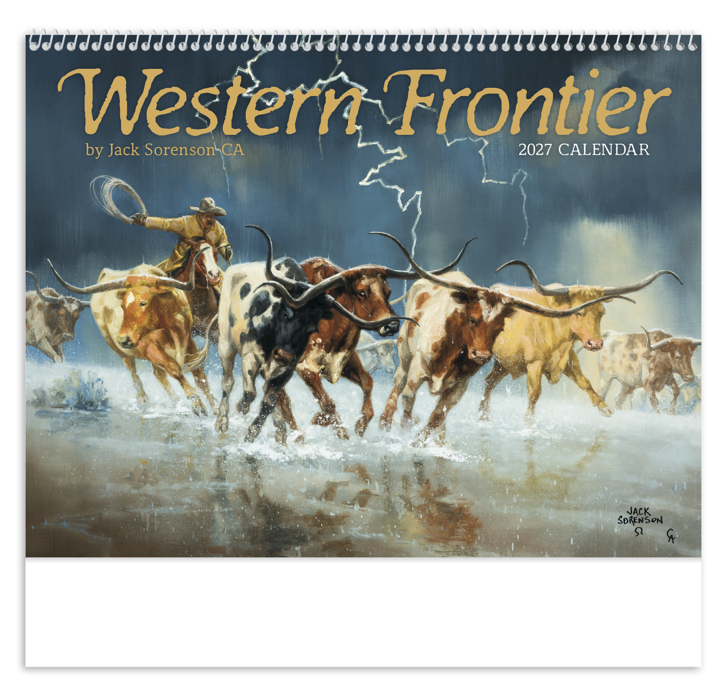 Western Frontier - Spiral Calendar