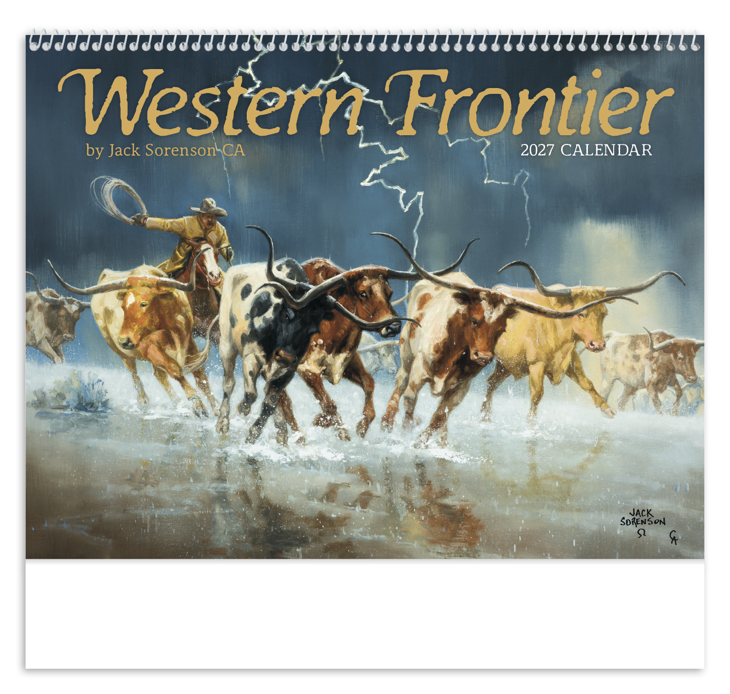 Western Frontier - Spiral Calendar