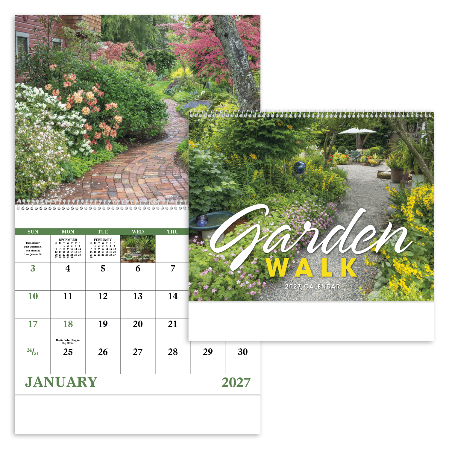 Garden Walk - Spiral Calendar